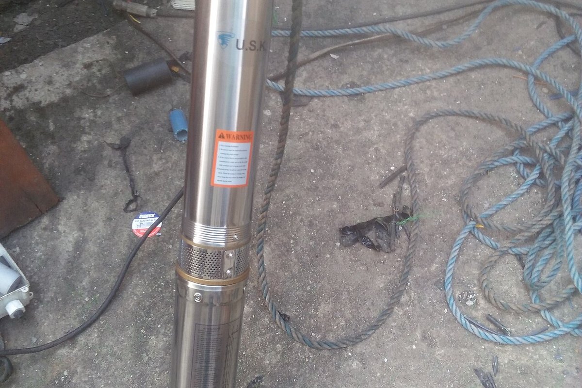 Well pump and water system equipment