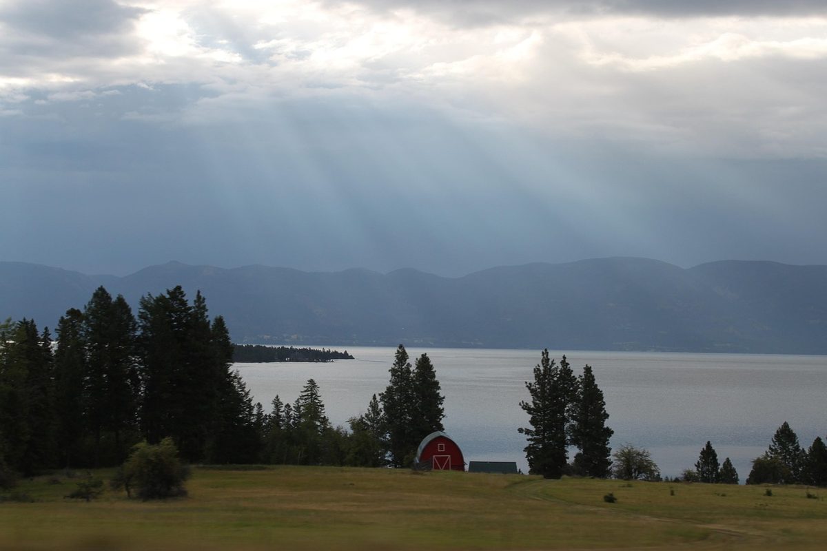 Open Flathead Valley land near Somers, Montana